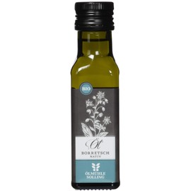 ÖLMÜHLE SOLLING - Organic Borage Oil | Gently Cold-Pressed Oil from Virgin Organic Borage Seeds. Ideal for Salad Dressings. Rich in Gamma Linolenic Acid | Contents: 100 ml