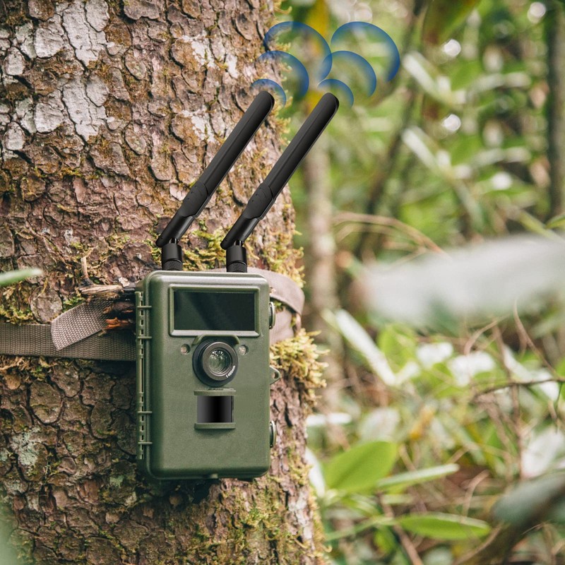 Bingfu 4G LTE Cellular Trail Camera Antenna 8dBi RP-SMA Male