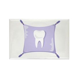 CafePress Tooth Fairy Pillow Magnets Rectangle Magnet, 2"x3" Refrigerator Magnet (10 pack)