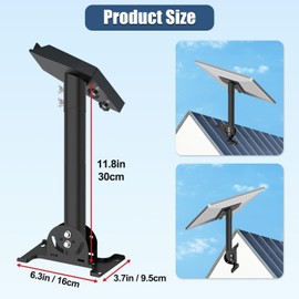 Starlink Roof Mount Gen 3 Starlink V3 Mounting Kit Adjustable Mounts Compatible with Generation 3 Starlinks Satellite Dish TV Mounts Upgraded Starlinks Pole Mount Gen 3 V3