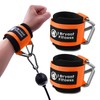 J Bryant Neoprene Padded Wrist Straps with Adjustable Triangle Velcro