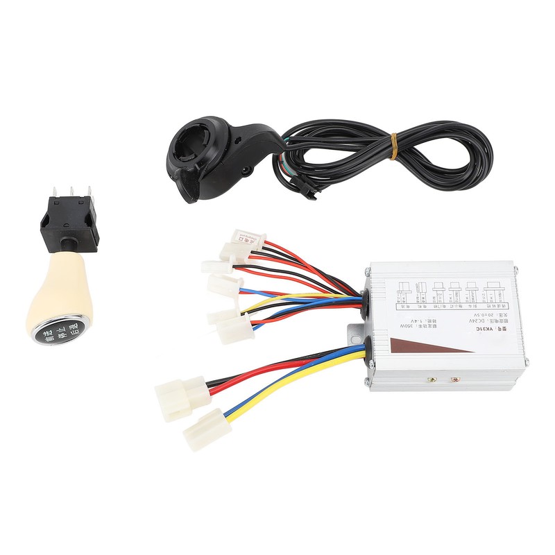Electric Bike Controller Kit 24V 350W Motor Controller Thumb Throttle