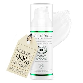 Tratamiento Matificante Día | Natural Orgánico Vegano Para Piel Mixta Unifica El Tono Controla Brillo Antiedad Con Polvo De Arroz Bambú Y Soja Hidratante Facial Skincare Hombre Mujer | Marie D'Argan