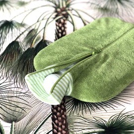 Hugo Frosch Eco Hot Water Bottle 2.0 L with Organic Cover Kiwi