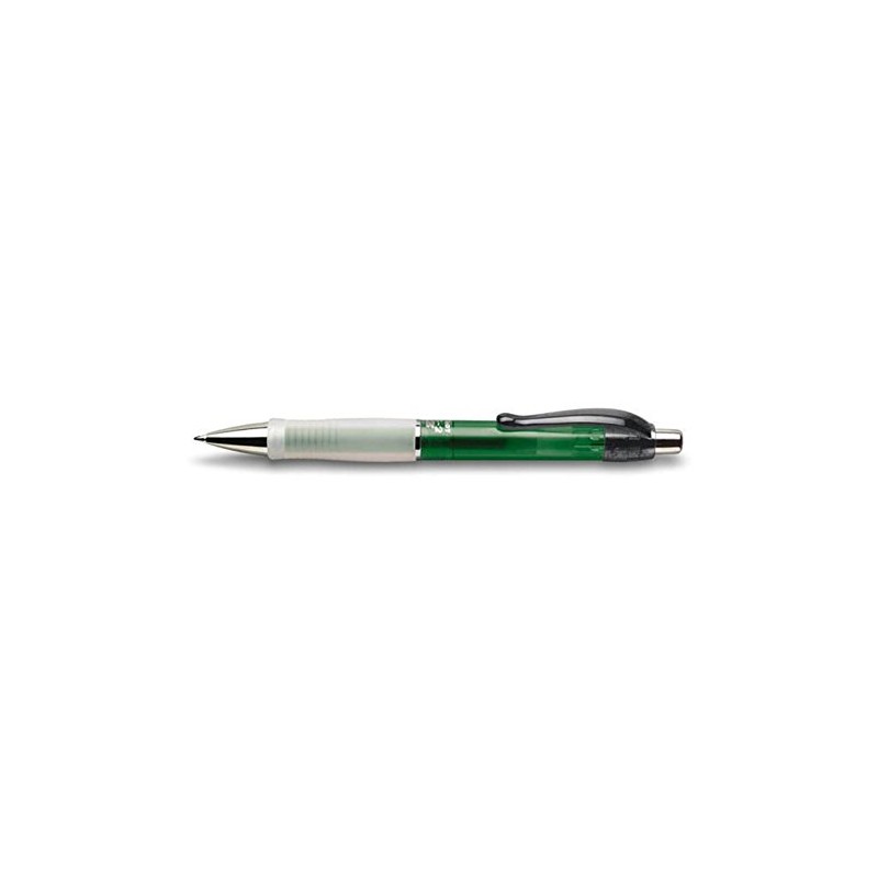 Pilot G2EX retractable gel ink pen, green barrel with black