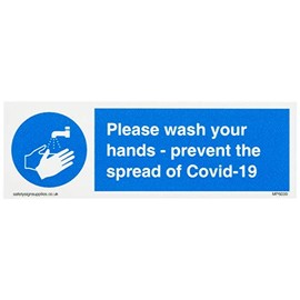 Viking Signs Please wash your hands - prevent the spread of Covid-19