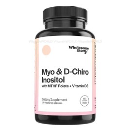 Wholesome Story Myo Chiro Inositol Folate 120 Caps Sabor