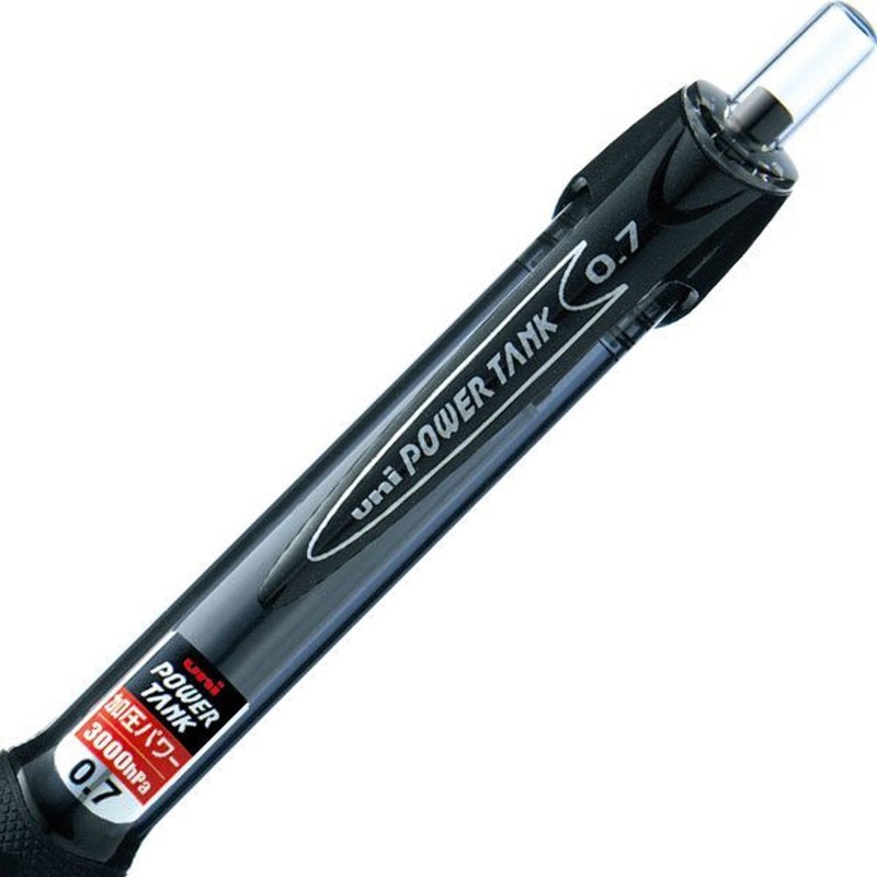 Uni Power Tank Ballpoint Pen - 0.7 mm - Black