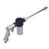 High Pressure Water Gun Garden Hose Wand Nozzle Sprayer Foam