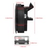 KingBra 4 PCS Round Boat Door Latch, 2.4 Inches Diameter