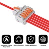AITRIP 10PCS Lever Wire Connectors，Lever Wire Connectors, Quick Wiring Cable