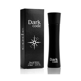 Dark Code Eau De Parfum for Men - Spicy & Citrus Fragrance - Top Notes of Bergamot, Lemon, Star Anise, Guaiac Wood & Olive Blossom - Warm Base Notes of Leather & Tobacco - Elegant 100ml Bottle