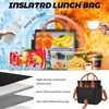Joymee Insulated Lunch Bag for Women/Men, Waterproof Lunch Box for