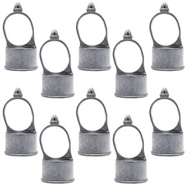 Jake Sales Aluminum Chain Link Fence Eye Top Loop Cap - 1-7/8" Post & 1-5/8" Rail (10 Pack)