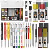Nicpro 29 Pack Carpenter Pencil Set with Sharpener, Mechanical Carpenter