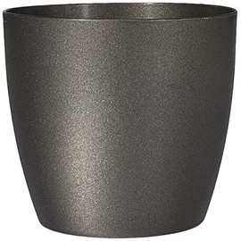 Don-Plast DA 14 MAT Aga Flowerpot, Graphite Mat, 140 x 125 mm