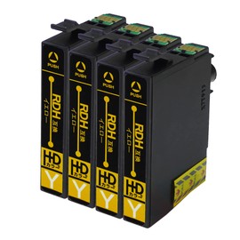 PX-048A PX-049A Compatible Ink Recorder for Epson RDH-Y Yellow 4 Single Color Set of 4 Yellow Only