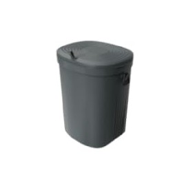 Surume 2 Gallons Silicon Car Trash Can with Lid - 100% Leak-Proof Car Trash Bin, Waterproof Car Garbage Can, Car Gifts for Men and Women