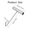Lansls 3 Pieces Duct Lid Lifter, Meat Hook, Chute Hook,