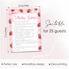 HandEasy Baby Trivia Game, Fun Baby Shower Games and Activities,Strawberry