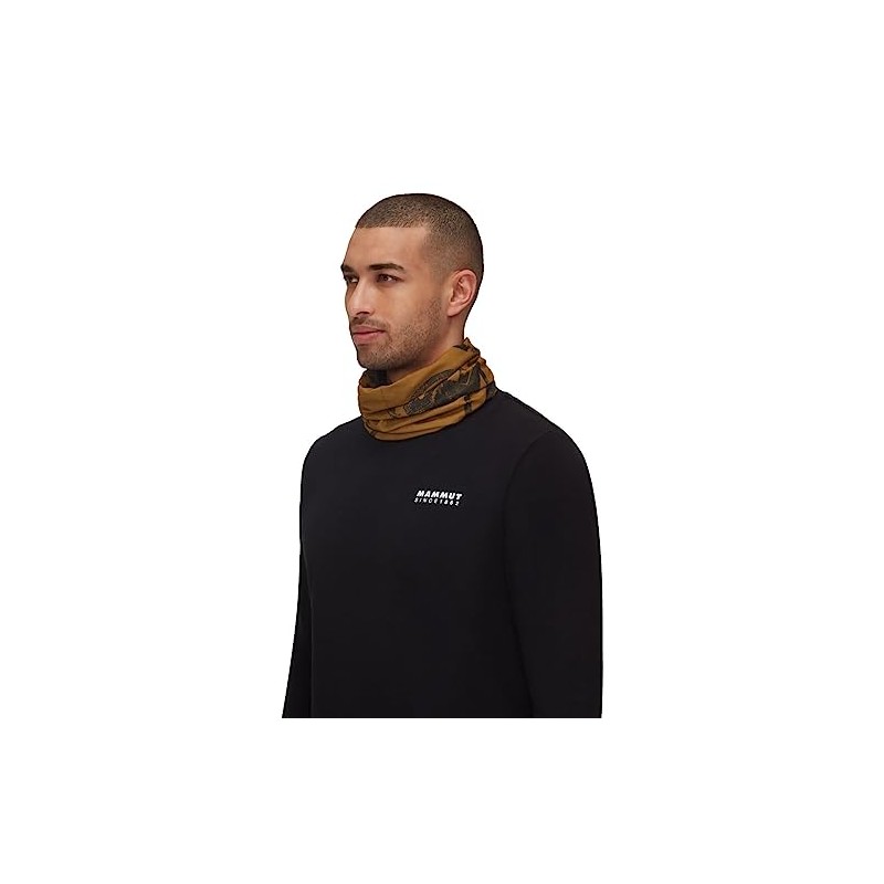 Mammut Neck Tube Scarf, Cheetah, Black, One Size