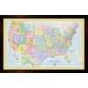 Homemagnetics 37 x 25 Blue USA Magnetic Map