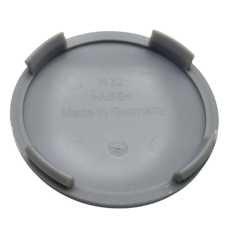 4 x Alutec Hub Caps 64 mm Silver (N32) Logo