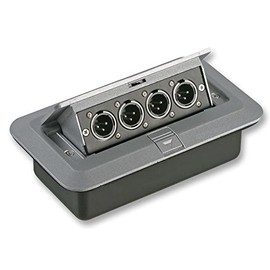 Bottom Box, 4 x XLR Connectors