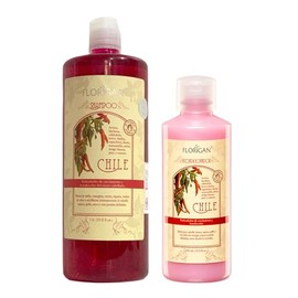 CHILE Tratamiento Estimulador de Crecimiento para el Cabello (Shampoo y Acondicionador) FLORIGAN