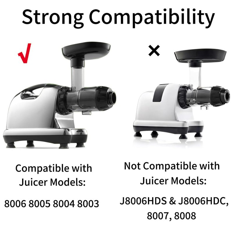 Entsaftungssieb Ersatzteil, Entsafter Feinmaschiges Siebsiebfilter, kompatibel mit Modellen 8006, 8005,