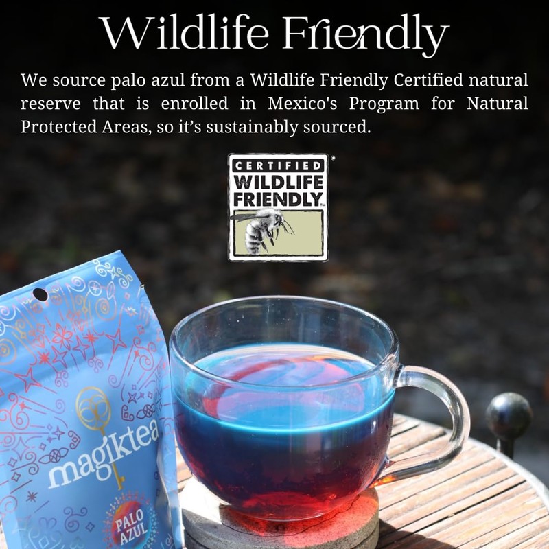 Magiktea, Palo Azul, 15 Plant-Based Tea Bags, USDA Organic, Kidneywood,