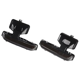 Riloer Side Mirror Marker Light, 2pcs Car Front Side Wing Mirror Dynamic Turn Signal Light, Compatible with Land Rover Defender L663 2020-2025 (Smoked)