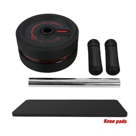 Cobuy Ab Roller Wheel, Abs Workout Equipment for Abdominal & Core Strength Training, Exercise Wheels for Home Gym Fitness, Ab Machine with Knee Pad Accessories