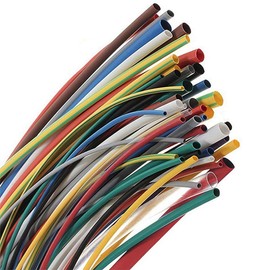 High Heat Shrink Tubing Tube - 2:1 Heat Shrink Ratio Flame Retardant 9 Color 6 Size 162 PCS in Transparent Plastic Box (2019 New Packing Design)