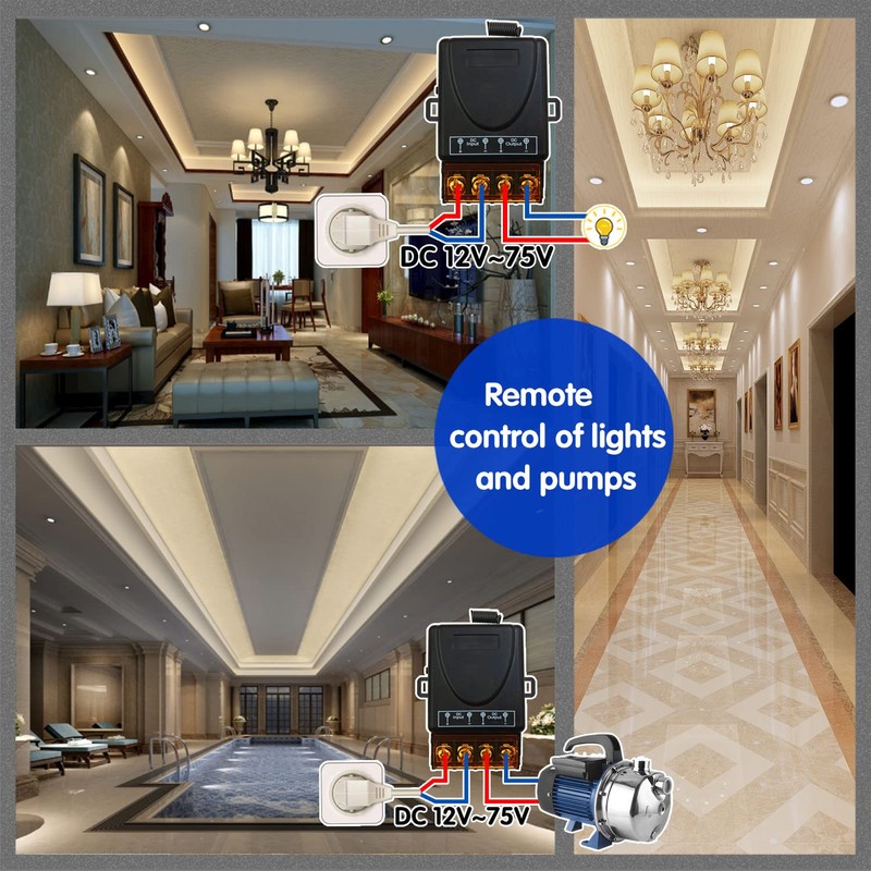 DieseRC 433Mhz Wireless Remote Control Switch Radio Control DC 12V