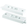 Prime-Line F 2598 White Vinyl Vertical Hung Sliding Window Lock
