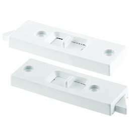 Prime-Line F 2598 White Vinyl Vertical Hung Sliding Window Lock (Single Pack)