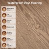 INMOZATA 36 Pack Peel and Stick Floor Tile Waterproof Vinyl