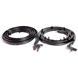 Metro Moulded Parts LM 31-B Molded Door Seal with Clip - Pair, Black