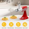 Pasta Maker Attachment for KitchenAid Stand Mixers with 6 Different