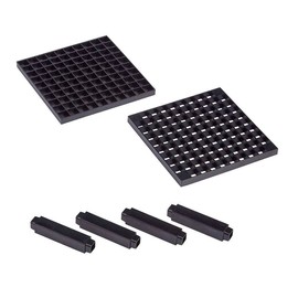 KINGART 903 Desktop 96-Hole Artist Studio Organizer for Holding Pens, Paint Brushes, Colored Pencils, Markers & Scissors & More