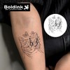 Boldink Temporary Tattoos, semi permanent tattoos, 15-day long lasting tattoo