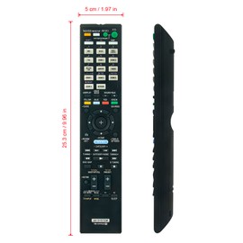ECONTROLLY RM-AAP055 148785311 Replace Remote Control Compatible with Sony RMAAP055 Receiver Remote Control for KDL46NX800 STRDN2010 STR-DN2010 Network Hub AV Receivers