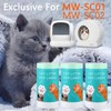 60 Count Thick Self-Cleaning Cat Litter Box Liners Bag Fit