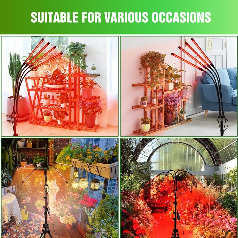 WTINTELL LED Grow Lights for Indoor Plants,LED Plant Grow Light
