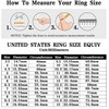 TIGRADE Titanium Rings 4MM 6MM 8MM 10MM Wedding Band in