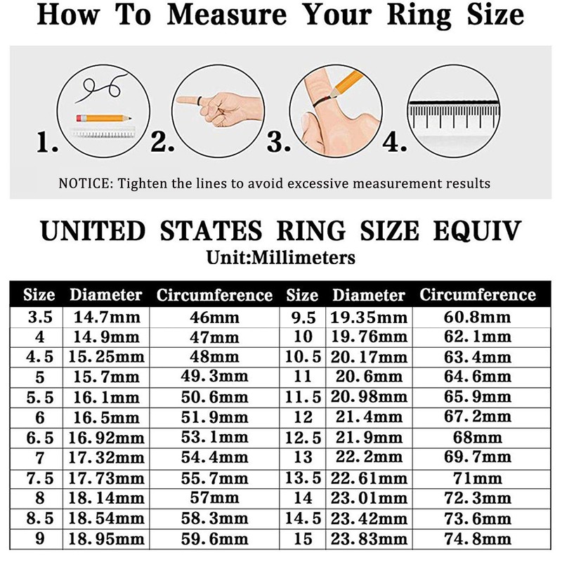 TIGRADE Titanium Rings 4MM 6MM 8MM 10MM Wedding Band in