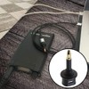 JIEDALIN 4PCS 3.5mm Mini Toslink Adapter Digital Fiber Optic Toslink