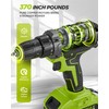 Cordless Drill, 21V Power Drill with Dual 2.0Ah Power Pack