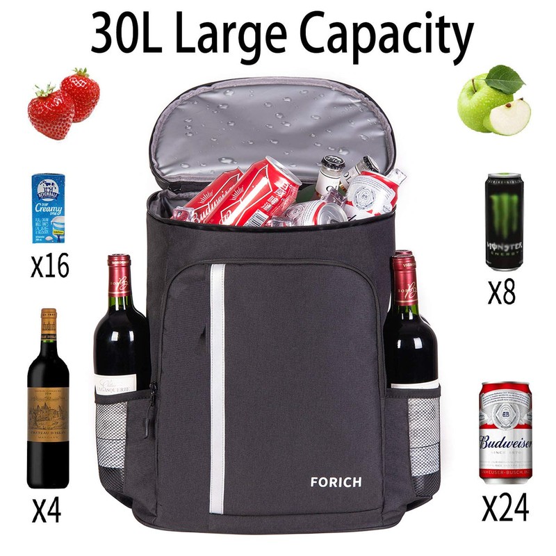 FORICH Backpack Cooler Leakproof Insulated Waterproof Backpack Cooler Bag, Lightweight
